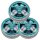 3 x Fritz-Cell Rundkopf 7,62 mm