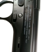 2.5887 Beretta M92 FS HME Schwarz Metallschlitten Federdruck Softair-Pistole 6 mm BB - ohne FSK