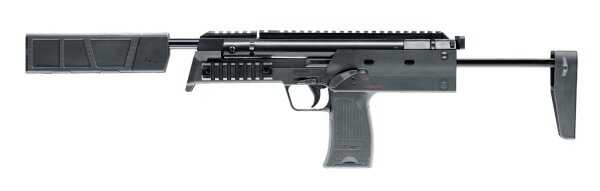 2.4370 - Heckler & Koch MP7 SD Federdruck-Gewehr Kaliber 4,5 mm Diabolo Black (P18)