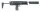 2.4370 - Heckler & Koch MP7 SD Federdruck-Gewehr Kaliber 4,5 mm Diabolo Black (P18)