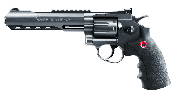 2.5780 - Ruger "SuperHawk 6""" 6 mm BB - Schwarz Airsoft Co2 (P18)