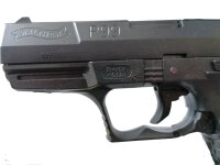 SET Walther P99 BLK 6 mm spring < 0,08 J 12R + Flasche...