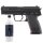 Heckler & Koch USP Black 6 mm spring <0,5 J 25R + Beutel Rot - Ohne FSK