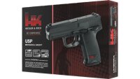 Heckler & Koch USP Black 6 mm spring <0,5 J 25R + 1000 BB´s - Ohne FSK