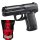 Heckler & Koch USP Black 6 mm spring <0,5 J 25R + 1000 BB´s - Ohne FSK