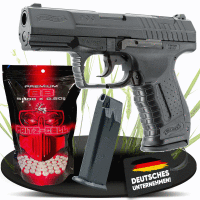 2.5543-2  - Walther P99 Schwarz Federdruck 6mm <0,5 J...