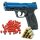 SET T4E Home Defense Smith&Wesson M&P9 M2.0 BLU-BLK Rubberball Cal.43 12g CO2 < 5 Joule 8 Schuss (ab 18)