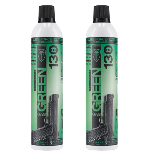 2 x 2.5062 Elite Force Green Gas mit Silikonöl 600 ml