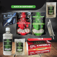 1.000 Fritz Cell Sniper 0,48g Bio-BBs Softair Kugeln, Kaliber 6mm, Rundkugel
