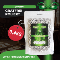 2.000 Fritz Cell Sniper 0,48g Bio-BBs Softair Kugeln,...