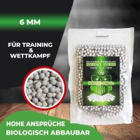 3.000 Fritz Cell Sniper 0,48g Bio-BBs Softair Kugeln, Kaliber 6mm, Rundkugel