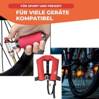 30 NEMT 25g CO2 Kartuschen MIT Gewinde für alle CO2 Fahrradreifenpumpen mit Gewinde für Rennräder und Mountainbikes #1