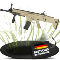 G89 AEG Softair Sandfarben 6 mm BB ab 14 <0,5 J