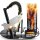 FS1 Fritz-Cell Feuerstahl Feuerstarter für Camping, Survival, Outdoor Magnesiumstahlgriff mit Paracort FS 1