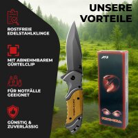 Fritz Cell Klappmesser Einhandmesser Survival Taschenmesser Outdoor Messer Holz A42