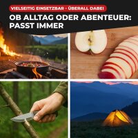 Fritz Cell Klappmesser Zweihandmesser Survival Taschenmesser Outdoor Messer Holz M61