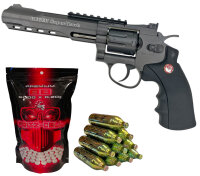 SET Ruger SuperHawk 6"  Airsoft Softair Revolver...