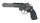 SET Ruger SuperHawk 6"  Airsoft Softair Revolver Fritz-Cell 6mm BBs CO2 Kapseln