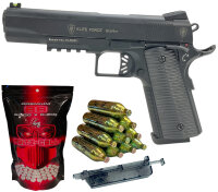 SET Elite Force BlaMer CO2 6mm BB mit Fritz-Cell Bbs +...
