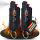 2 x Wilhelm Pfefferspray 16 ml Schlüsselanhänger schwarz Tierabwehr Selbstverteidigung CS Gas KO Spray hochdosiert (ca. 2 Mio. Scoville) effektives Verteidigungsspray