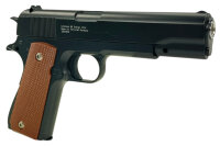 Fritz-Cell Set Airsoft Pistole FC13 schwere Ausführung Federdruck Softair Waffe 0,5 Joule 6 mm inkl. 500 Premium BBs