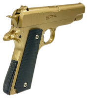 Fritz-Cell Set Airsoft Pistole FC13GD schwere Ausführung Federdruck Softair Waffe 0,5 Joule 6 mm inkl. 500 Premium BBs 0,20g Munition