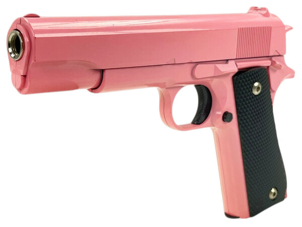 Fritz-Cell Set Airsoft Pistole FC13P schwere Ausführung Federdruck Softair Waffe 0,5 Joule 6 mm inkl. 500 Premium BBs 0,20g Munition