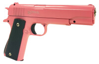 Fritz-Cell Set Airsoft Pistole FC13P schwere Ausführung Federdruck Softair Waffe 0,5 Joule 6 mm inkl. 500 Premium BBs 0,20g Munition