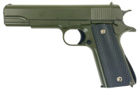 Fritz-Cell Set Airsoft Pistole FC13G schwere Ausführung Federdruck Softair Waffe 0,5 Joule 6 mm inkl. 500 Premium BBs 0,20g Munition