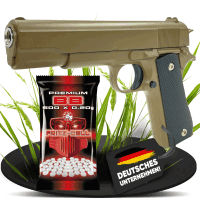 Fritz-Cell Set Airsoft Pistole FC13D schwere...