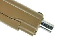 Fritz-Cell Set Airsoft Pistole FC13D schwere Ausführung Federdruck Softair Waffe 0,5 Joule 6 mm inkl. 500 Premium BBs 0,20g Munition