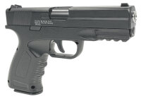 Set Airsoft Pistole schwere Ausführung Federdruck Softair Waffe 0,5 Joule 6 mm inkl. 500 Premium BBs 0,20g Munition