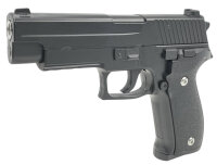 Set Airsoft Pistole schwere Ausführung Federdruck Softair Waffe 0,5 Joule 6 mm inkl. 500 Premium BBs 0,20g Munition