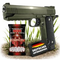 Set Airsoft Pistole 1911 Tuningmodell schwere...