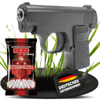 Set Airsoft Pistole vollmetall Ausführung Federdruck...