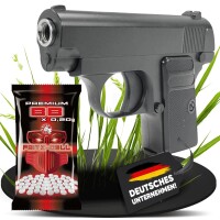 Set Airsoft Pistole vollmetall Ausführung Federdruck...