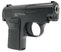 Set Airsoft Pistole vollmetall Ausführung Federdruck Softair Waffe 0,5 Joule 6 mm inkl. 100 Premium BBs 0,20g Munition