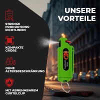 3 x Wilhelm Grün Schlüsselanhänger