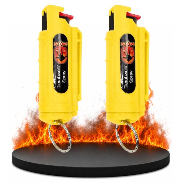 2 x Wilhelm Gelb Schlüsselanhänger