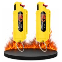 2 x Wilhelm Gelb Schlüsselanhänger
