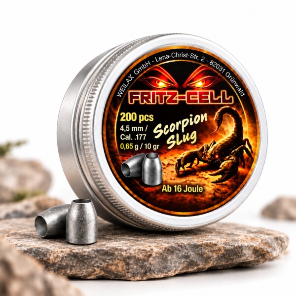1 x Fritz-Cell Scorpion Slug 4,5 mm mit 0,65 g
