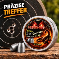 1 x Fritz-Cell Scorpion Slug 4,5 mm mit 1,04 g
