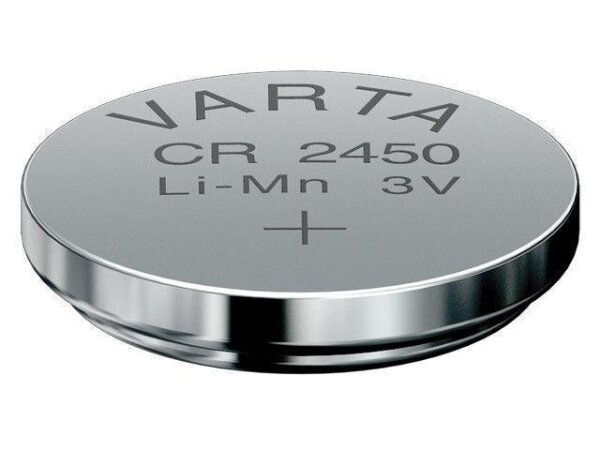 1 x VARTA CR2450 Lithium Markenbatterie CR 2450 NEU