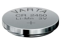 1 x VARTA CR2450 Lithium Markenbatterie CR 2450 NEU