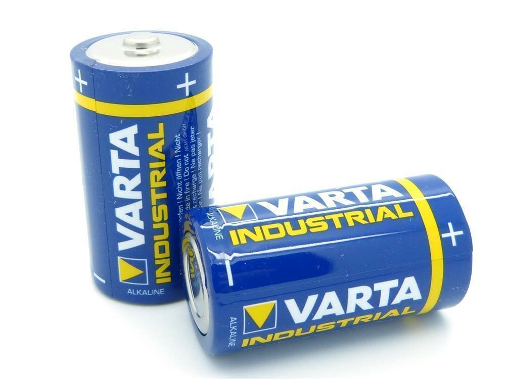 4 x Varta Industrial D Mono, 8,10