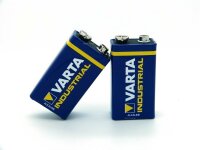 30 x Varta Industrial 9V Block Alkaline Batterien