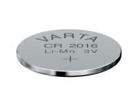 10 Varta CR2016 Lithium Knopfzellen 3V