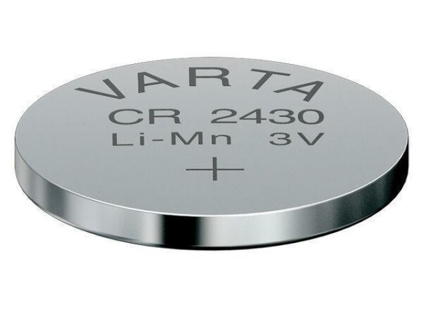 2 Varta CR2430 Lithium Knopfzellen 3V Neu