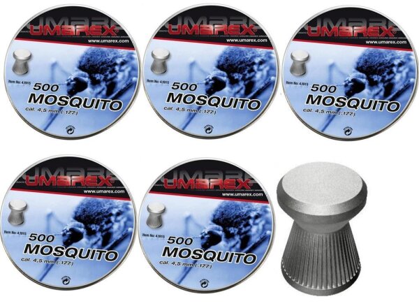 2500 Umarex Mosquito Diabolos 4,5mm