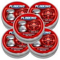 5 Dose Nemt Plinking Diabolos 4,5mm, 500 pcs je Dose